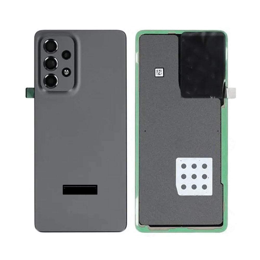 A536 SİYAH KAMERA LENSLİ ARKA KAPAK