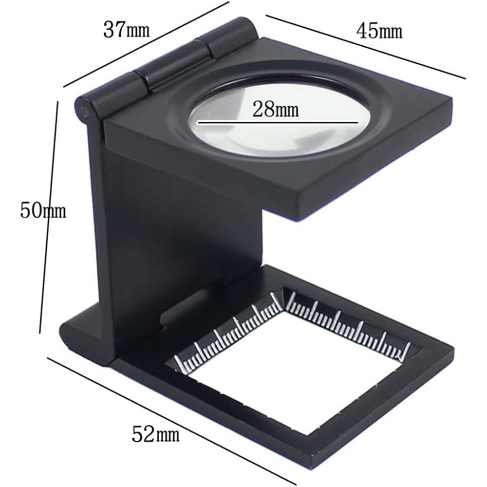 MAHTEX MX-30 10X KATLANABİLİR CEP BÜYÜTEÇ