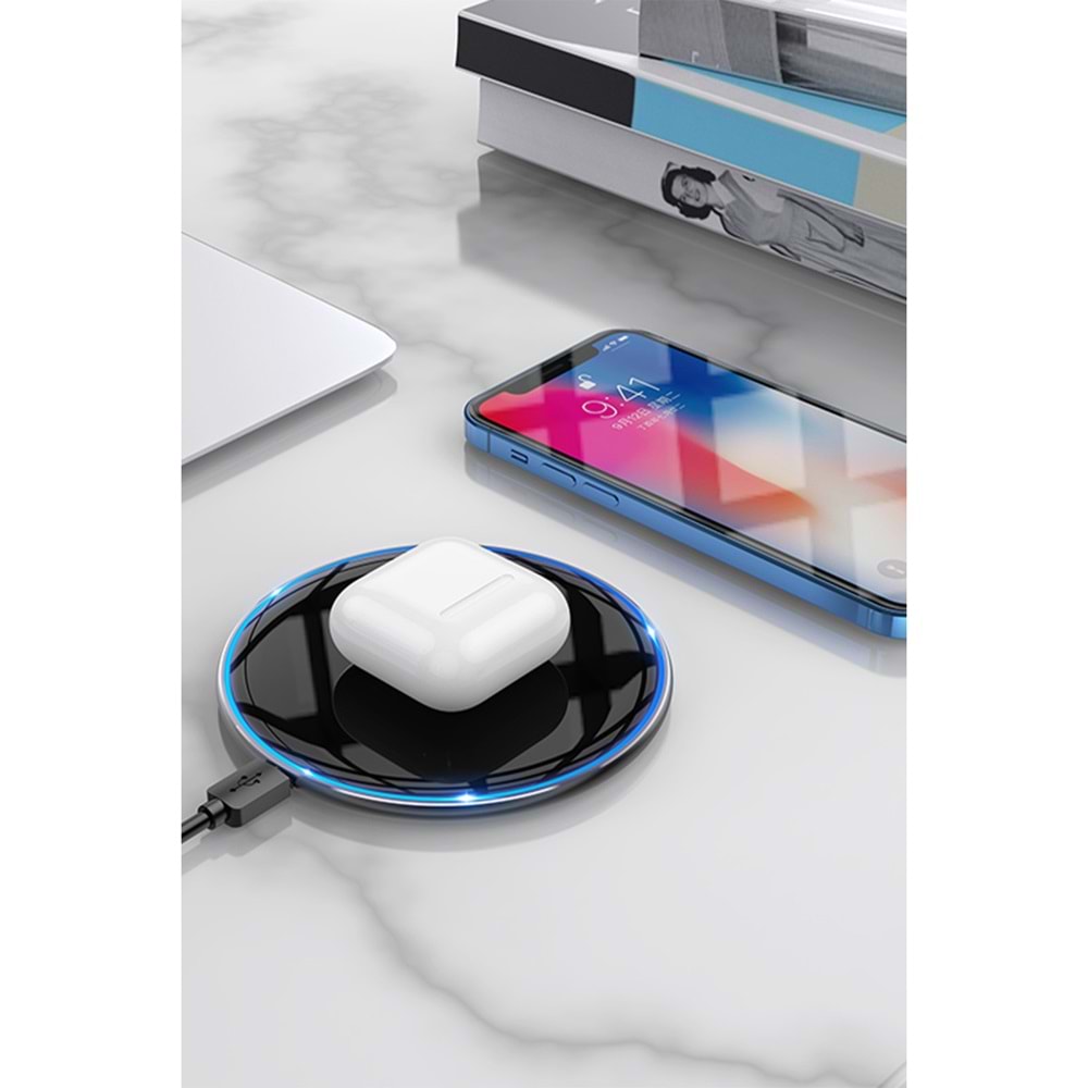 HOCO. CW6 PRO EASY 15W KABLOSUZ MAGSAFE ŞARJ CİHAZI