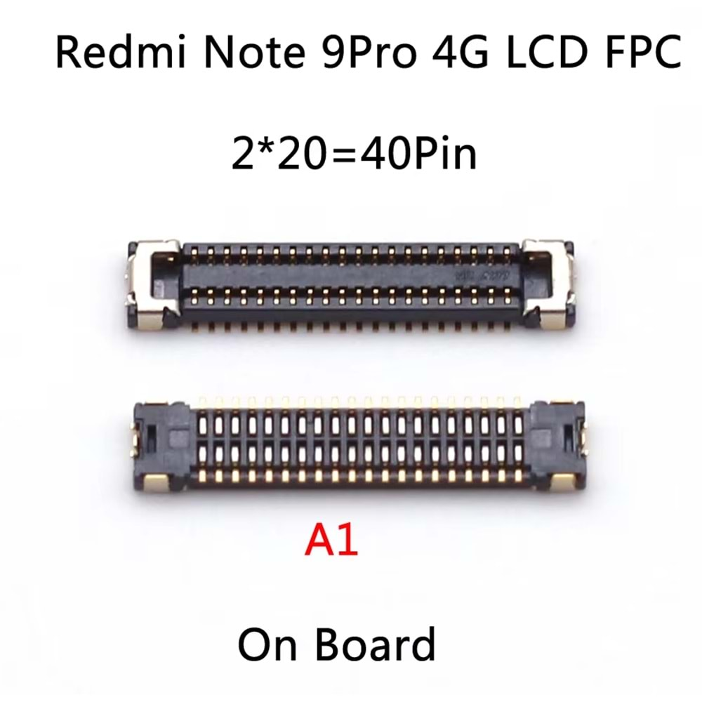 REDMİ NOTE 9 PRO BORD EKRAN FPC 2X20:40 PİN