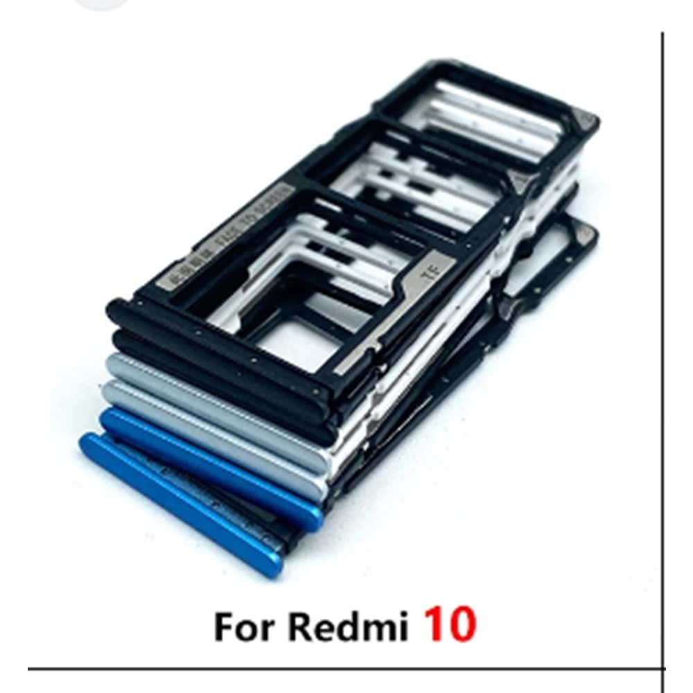 REDMİ 10 SİYAH SİM TUTUCU