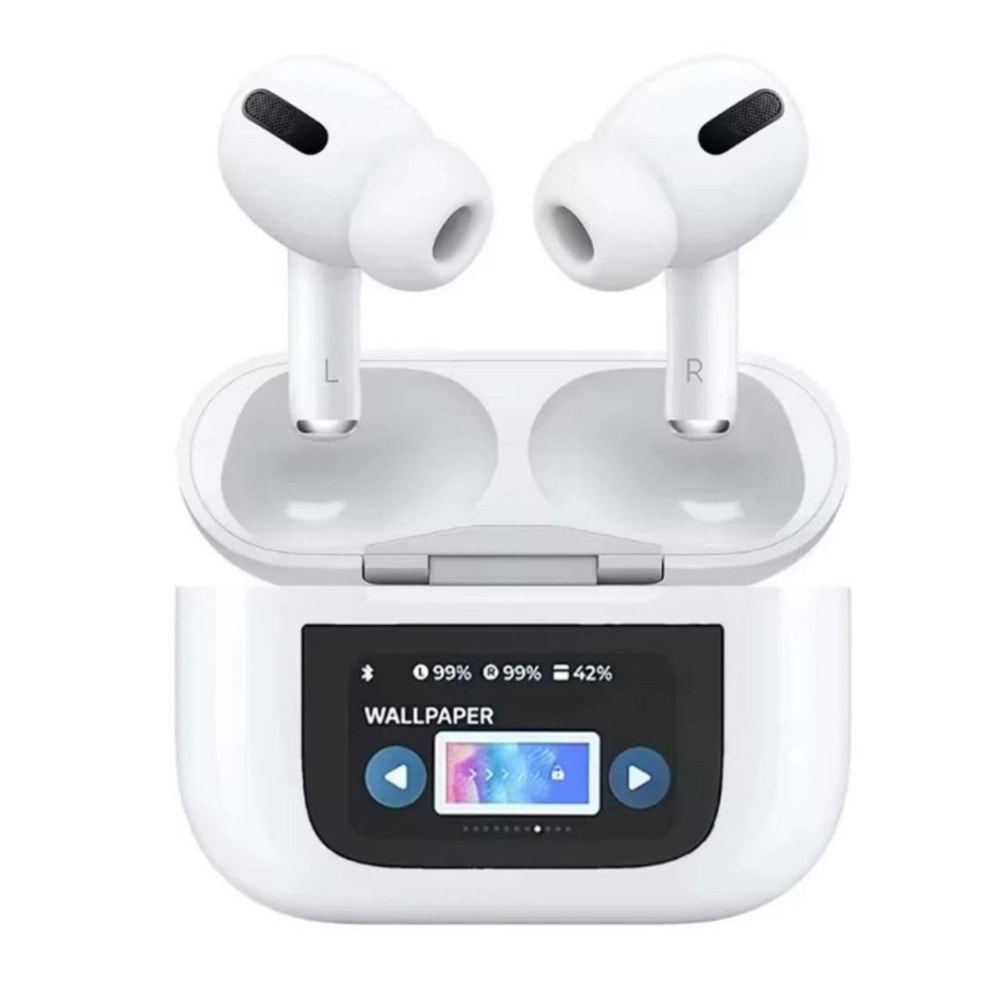 A9 PRO 2.NESİL ANC/ENC EKRANLI AİRPODS KULAKLIK