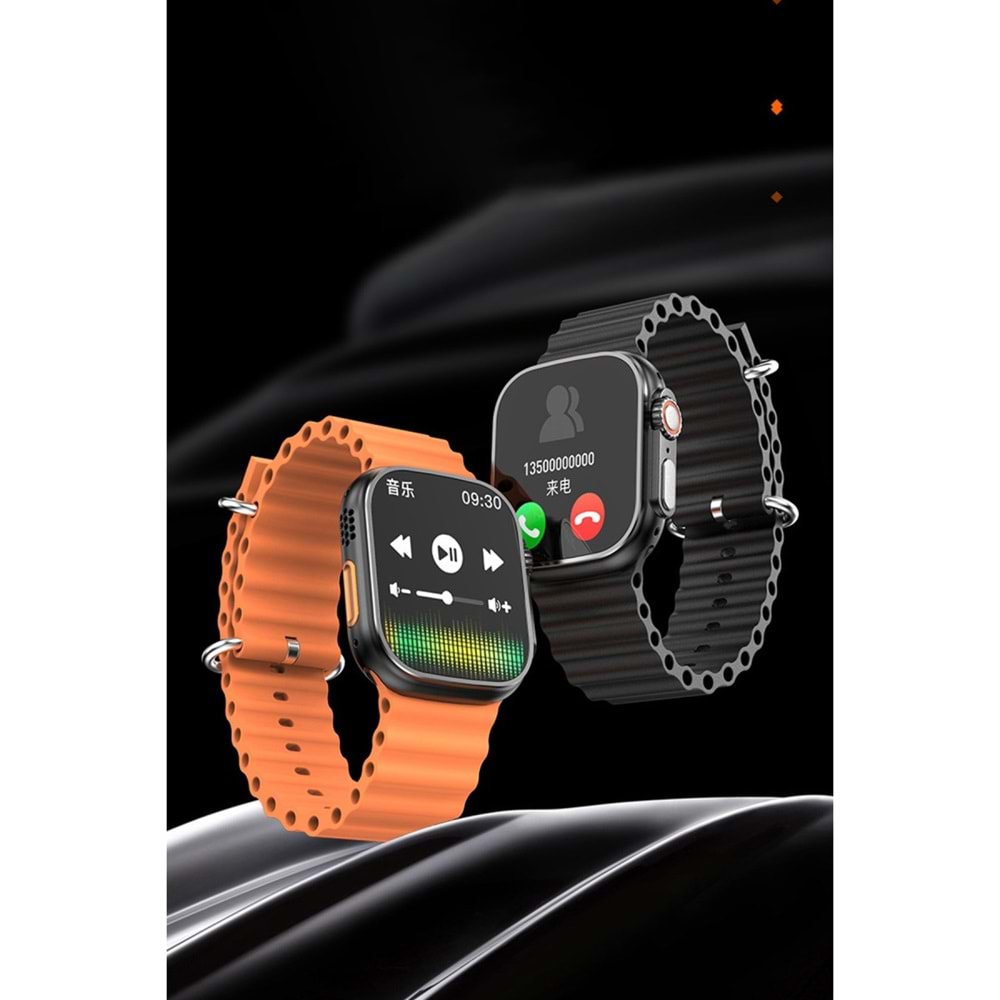 YESİDO IO21 1.96 İNÇ IP68 SU GEÇİRMEZ AKILLI SAAT