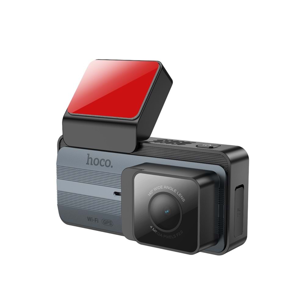 HOCO. DV12 2K GPS DESTEKLİ ÖN VE ARKA ARAÇ KAMERASI