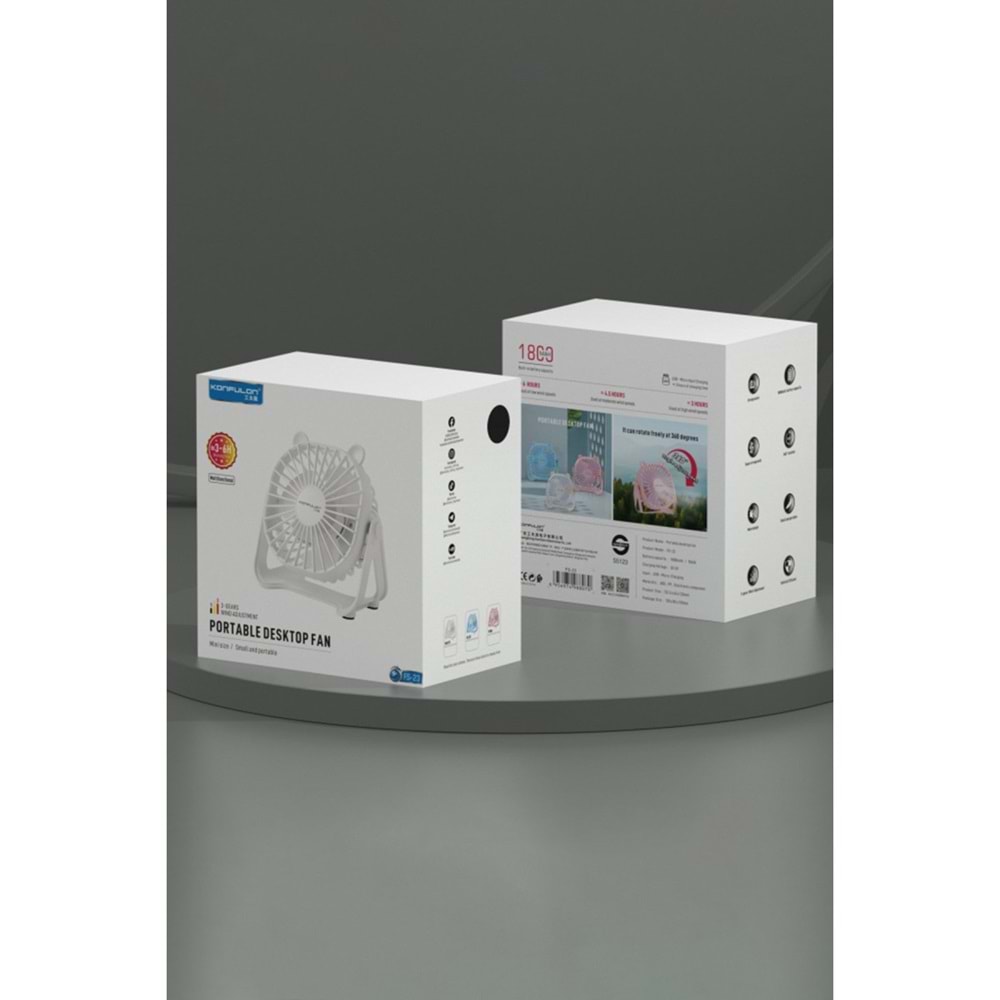 KONFULON FS23 MASAÜSTÜ SOĞUTMA FANI