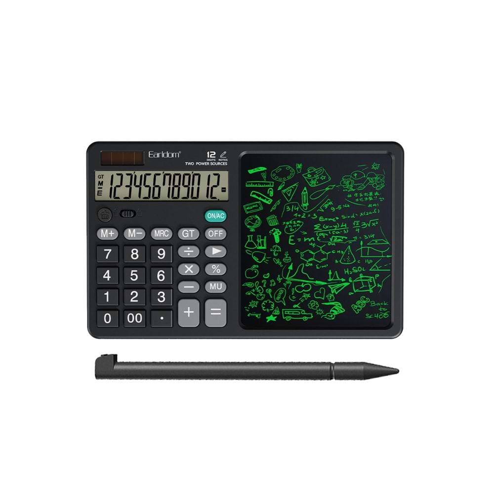 EARLDOM T10 YAZI PEDLİ HESAP MAKİNESİ