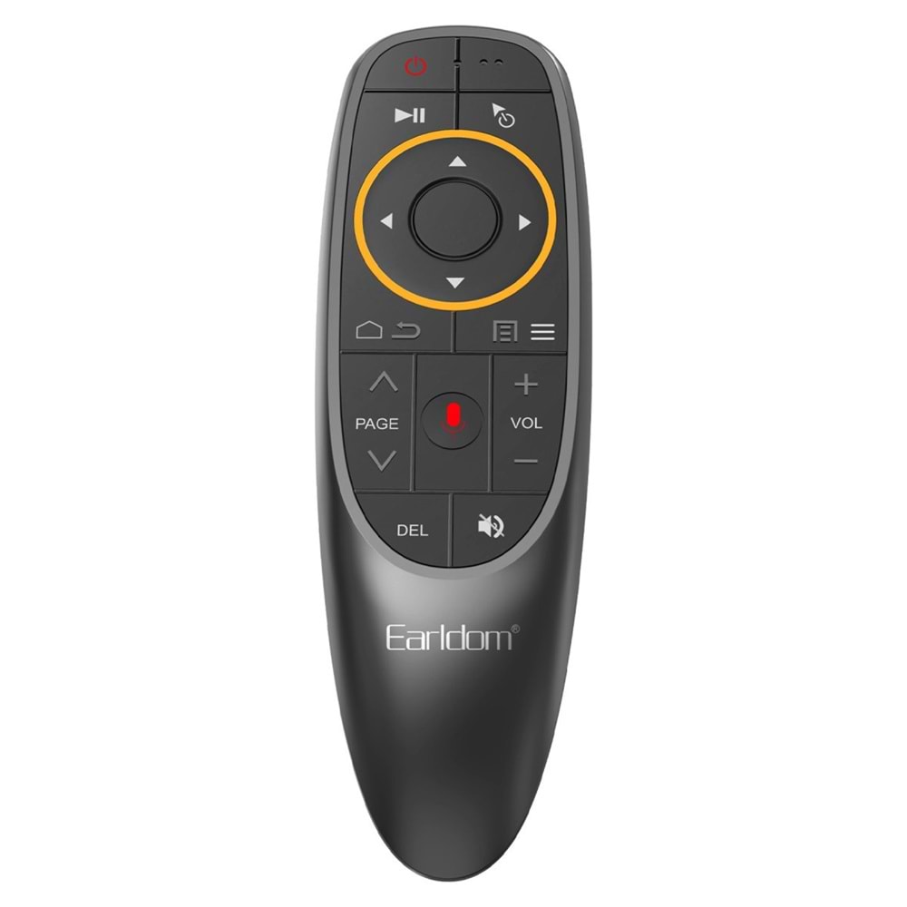 EARLDOM RM01 SESLİ KOMUT VE FARE ÖZELLİKLİ 2.4GHZ KABLOSUZ KUMANDA
