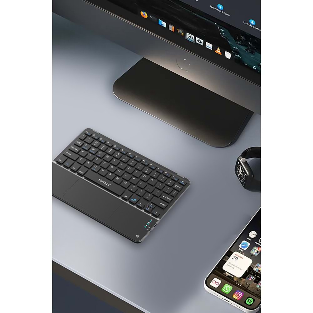EARLDOM KB7 UNİVERSAL KABLOSUZ KLAVYE