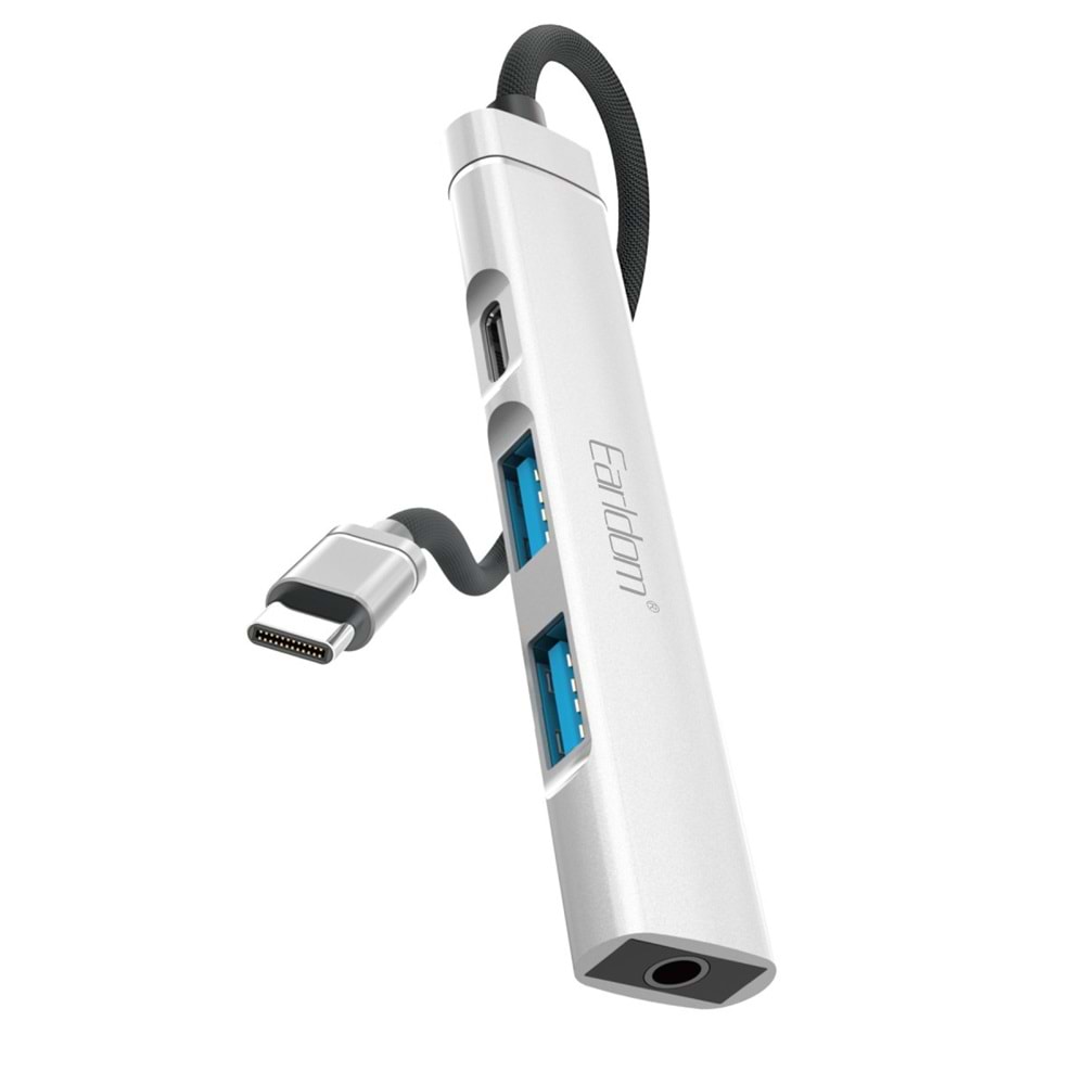 EARLDOM HUB20 4İN1 TYPE-C HUB DÖNÜŞTÜRÜCÜ