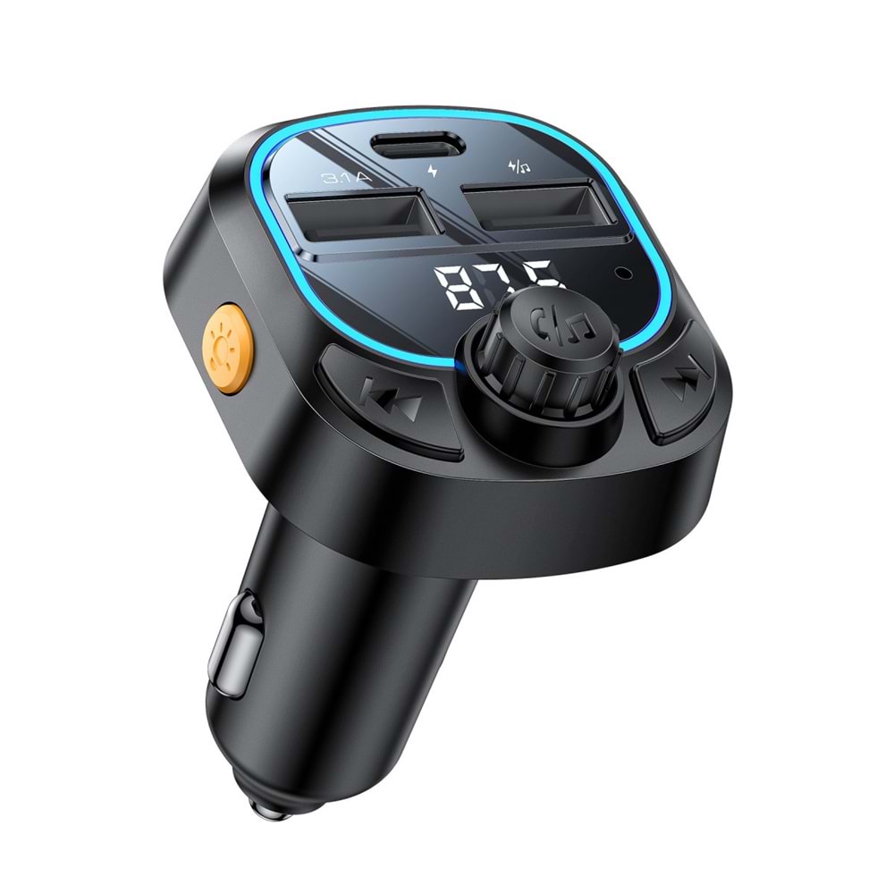 YESİDO Y70 15W RGB BT 5.3 FM TRANSMİTTER