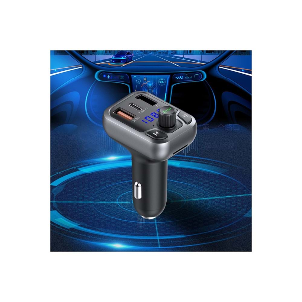 EARLDOM M63 20W BT 5.0 FM TRANSMİTTER