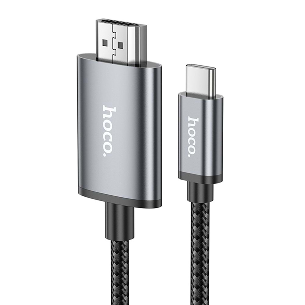 HOCO. UA27 4K 2M TAK ÇALIŞTIR TYPE-C TO HDMI KABLO