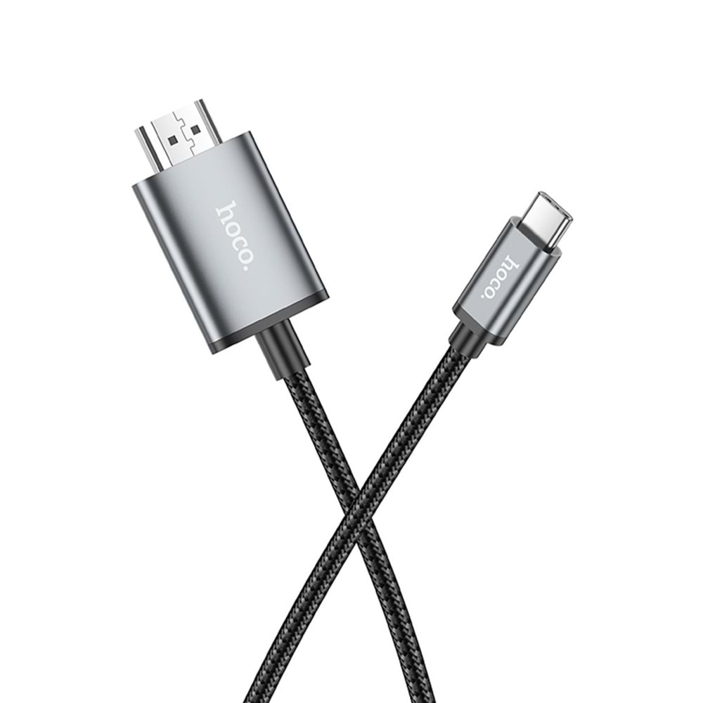HOCO. UA27 4K 2M TAK ÇALIŞTIR TYPE-C TO HDMI KABLO