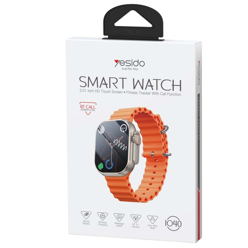 YESİDO IO40 U2 2.01 İNÇ AKILLI SAAT