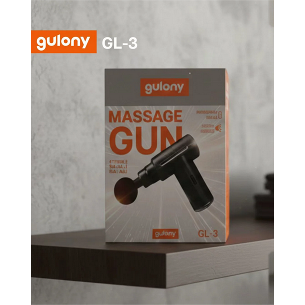 GULONY GL-3 3 MOD HIZ AYARLI 4 BAŞLIKLI MASAJ ALETİ