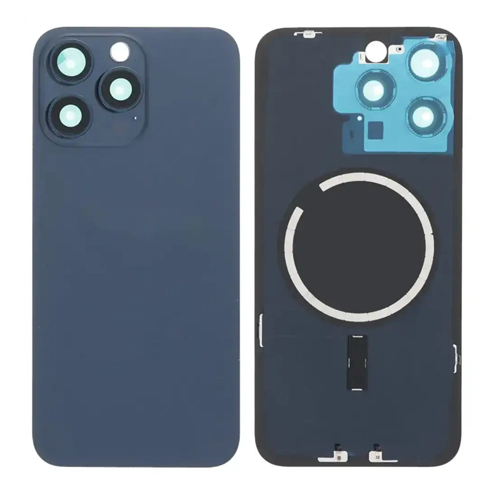İP 15 PRO MAX MAVİ DOLU ARKA KAPAK