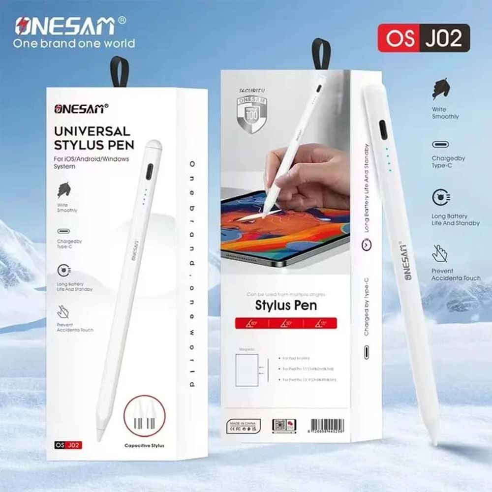 PROTECH PRO-J02 ÜNİVERSAL DOKUNMATİK TABLET KALEMİ