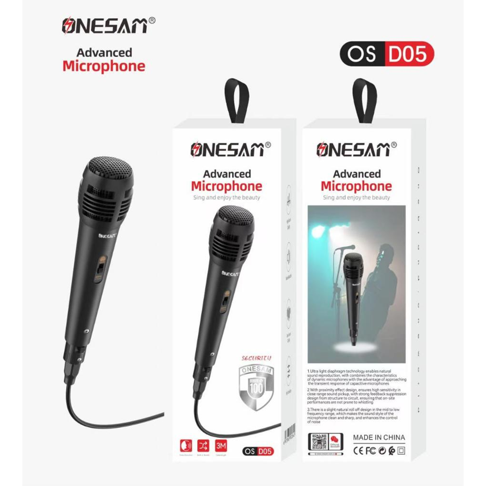 ONESAM OS-D05 6.35MM MİKROFON
