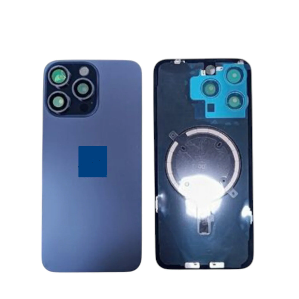 İP 15 PRO MAVİ DOLU ARKA KAPAK