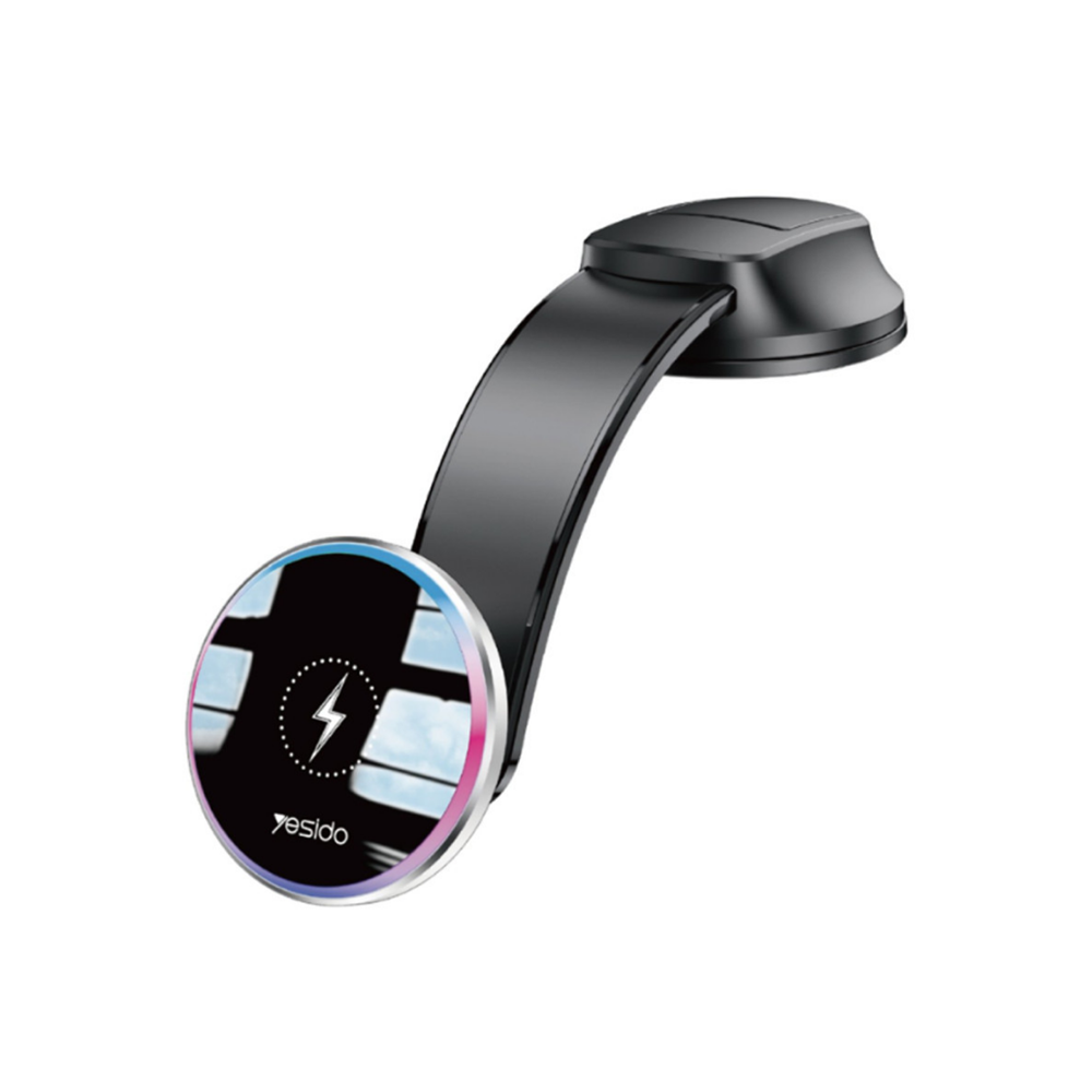 YESİDO C292 VAKUMLU 360 AYARLANABİLİR 15W MAGSAFE ŞARJ ARAÇ İÇİ TELEFON TUTUCU