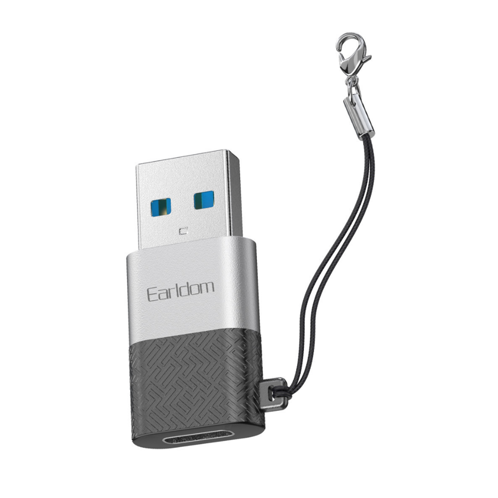 EARLDOM OT75 TAK ÇALIŞTIR USB TO TYPE-C DÖNÜŞTÜRÜCÜ