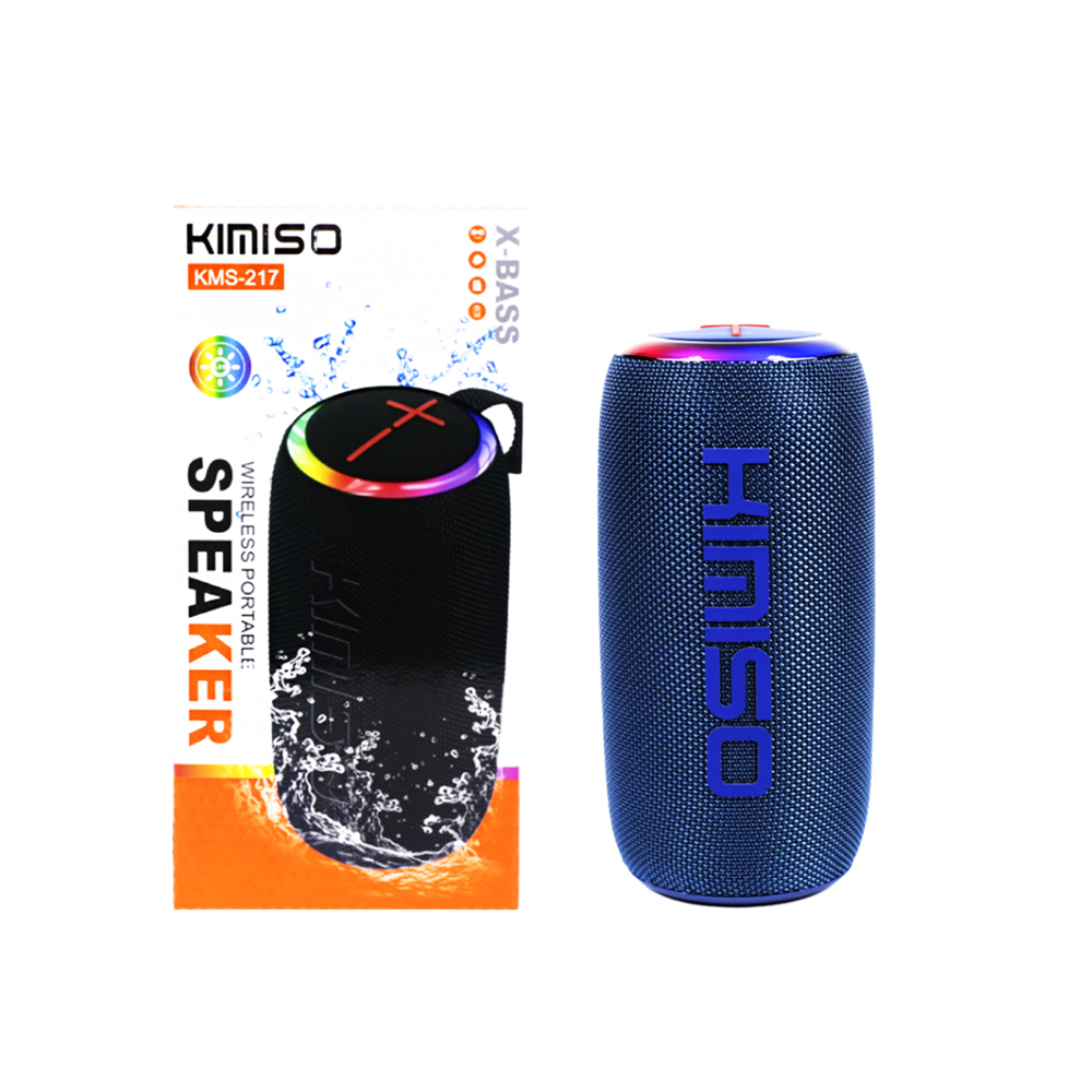 KIMISO KMS-217 IPX6 RGB EXTRA BASS HOPARLÖR (7W X2)