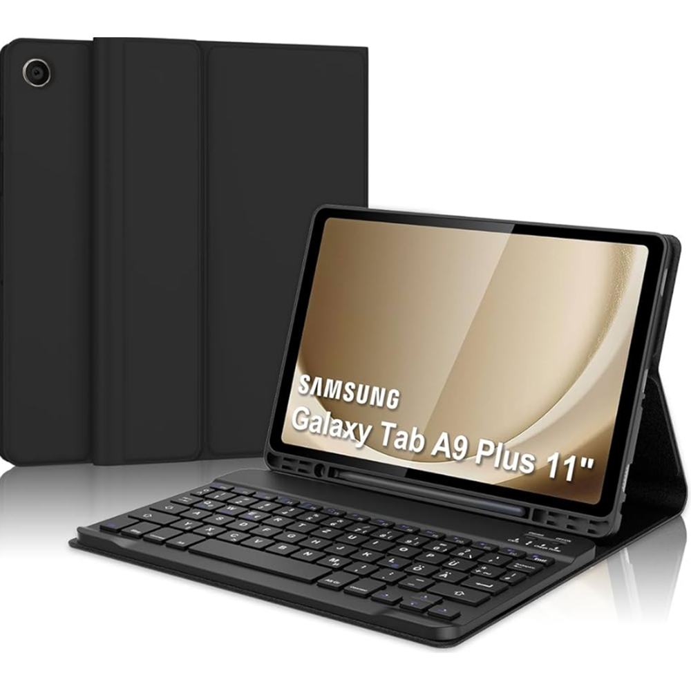 TAB A9 PLUS/A11 PLUS KC01 SMART KLAVYELİ 11 İNÇ KAPAKLI KILIF