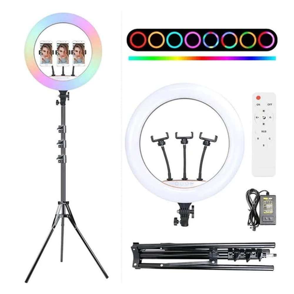 MAHTEX OEM 3D-45 LED SELFİE IŞIĞI+TRİPOD 18 İNÇ