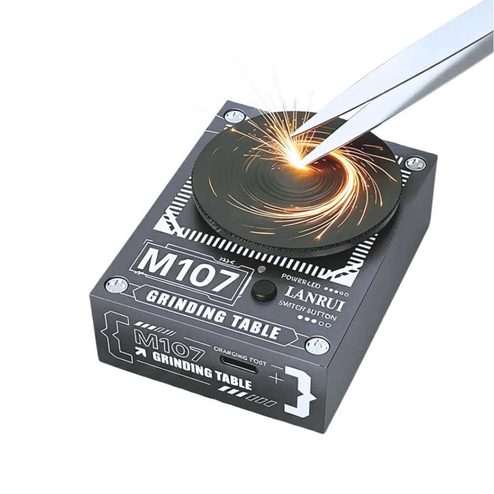 LANRUI M107 ELEKTİRİKLİ PARLATMA TAŞLAMA BİLEME MAKİNESİ