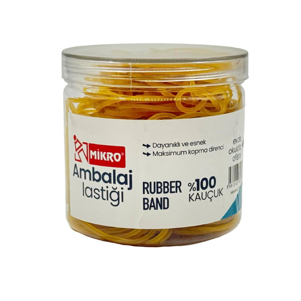MİKRO AL-50D AMBALAJ LASTİĞİ KUTULU (100GR)
