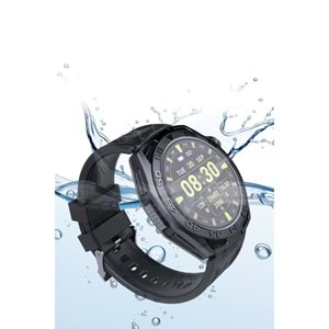 EARLDOM SW16 1.19 İNÇ AMOLED EKRAN IP68 SU GEÇİRMEZ AKILLI SAAT