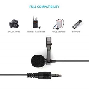 MAHTEX MX-J35 3.5MM 1.5 METRE MİKROFON