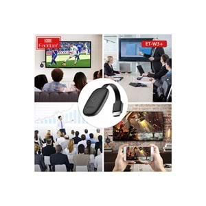 EARLDOM W3+ 4K KABLOSUZ GÖRÜNTÜ VE SES AKTARICI HDMI
