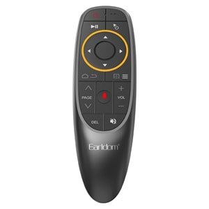 EARLDOM RM01 SESLİ KOMUT VE FARE ÖZELLİKLİ 2.4GHZ KABLOSUZ KUMANDA