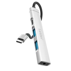 EARLDOM HUB20 4İN1 TYPE-C HUB DÖNÜŞTÜRÜCÜ