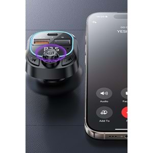 YESİDO Y70 15W RGB BT 5.3 FM TRANSMİTTER