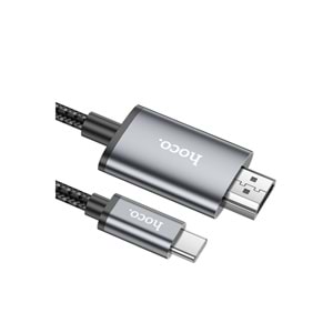 HOCO. UA27 4K 2M TAK ÇALIŞTIR TYPE-C TO HDMI KABLO