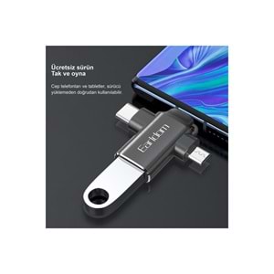 EARLDOM OT80 USB 3.0 3İN1 OTG DÖNÜŞTÜRÜCÜ