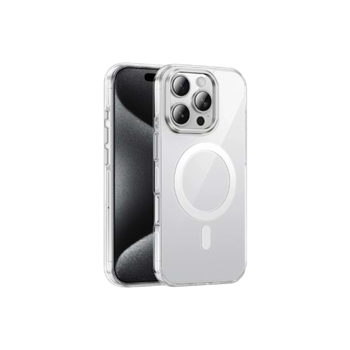 İP 16 PRO MAX INVISIBLE ŞEFFAF MAGSAFE KILIF