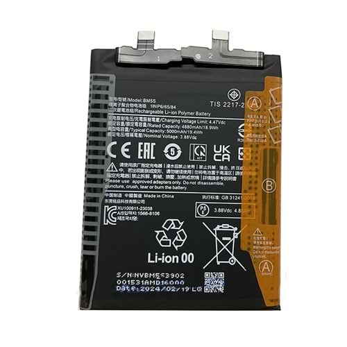 Mİ 13T PRO BM5S PREMİUM BATARYA