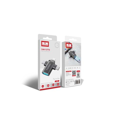 EARLDOM OT80 USB 3.0 3İN1 OTG DÖNÜŞTÜRÜCÜ
