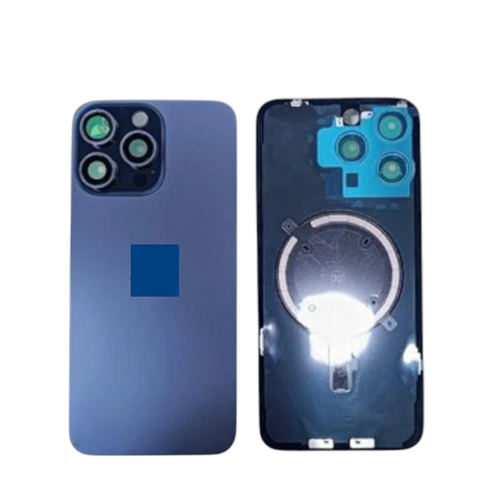 İP 15 PRO MAVİ DOLU ARKA KAPAK