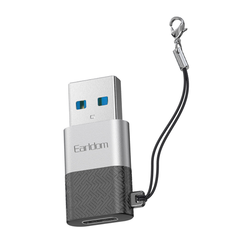 EARLDOM OT75 TAK ÇALIŞTIR USB TO TYPE-C DÖNÜŞTÜRÜCÜ