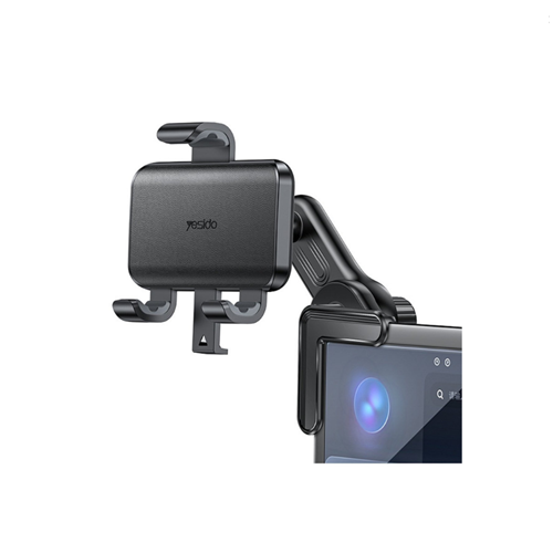 YESİDO C250 360 DERECE AYARLANABİLİR ARAÇ CARPLAY MULTİMEDİA EKRANINA SABİTLENEN ARAÇ TELEFON TUTUCU