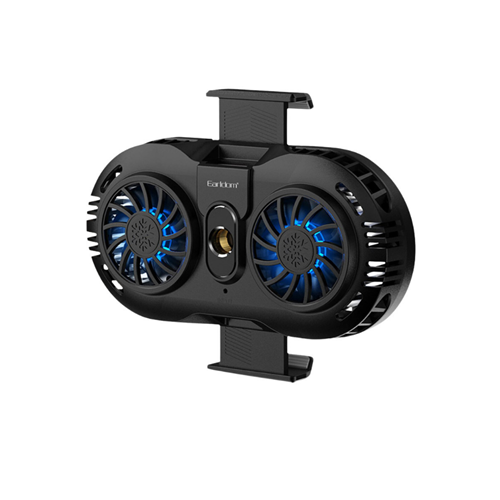 EARLDOM F05 RGB 2 FANLI RADYATÖR TELEFON SOĞUTUCU FAN