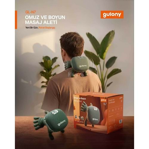GULONY GL-N7 10W 2000MAH OMUZ VE BOYUN MASAJ ALETİ