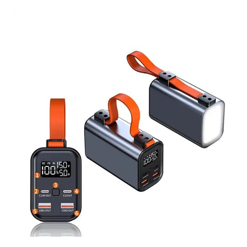 PROTECH PRO-100W1 PD 100W 30000MAH MACBOOK LAPTOP TELEFON İÇİN FLASH IŞIKLI POWER BANK