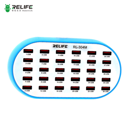 RELIFE RL-304M USB-A 30 PORT ÇIKIŞ ÇOKLU ŞARJ 160W