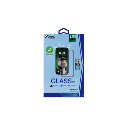 ANANK APPLE İPHONE 16 PRO MAX/İPHONE 17 PRO MAX/İPHONE 18 PRO MAX 2.5D HD 10X GÜÇLENDİRİLMİŞ CORNING CAM EKRAN KORUYUCU