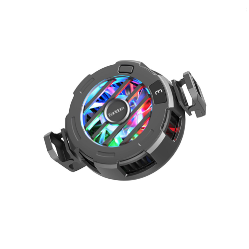 EARLDOM F19 DİJİTAL EKRANLI RGB RADYATÖR TELEFON SOĞUTUCU FAN